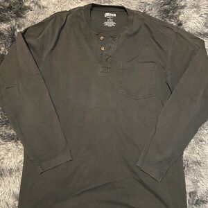 Duluth Men's Black Long Sleeve Shirt